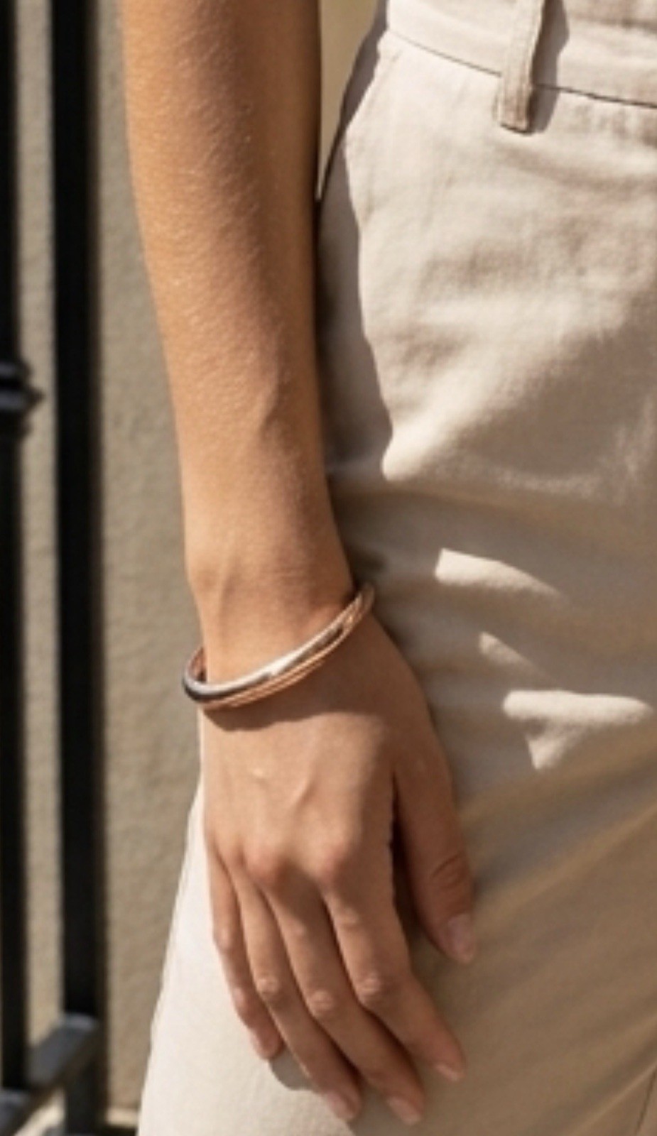 Copper Bangle Bracelet – 5/16″ Wide. Will fit Women with a 6 1/2 to 7″ wrists.