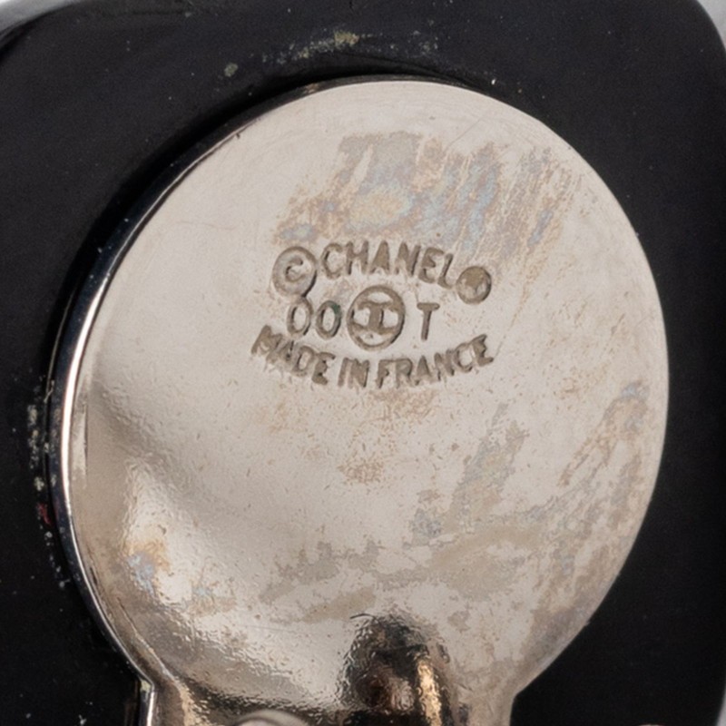 CHANEL COCO Mark Keycap motif Earring with 00T engraving Women 【Used】