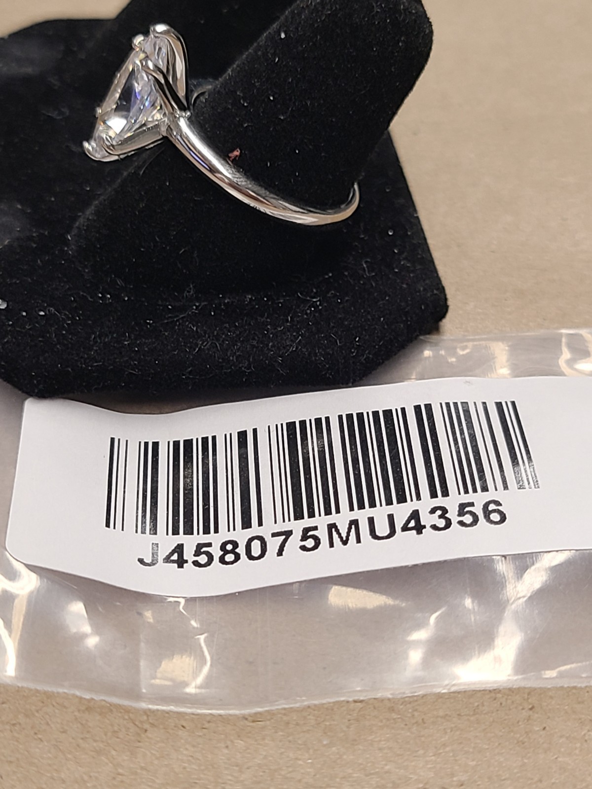 Diamonique Classics 4.00 cttw Ring, Sterling Size 8