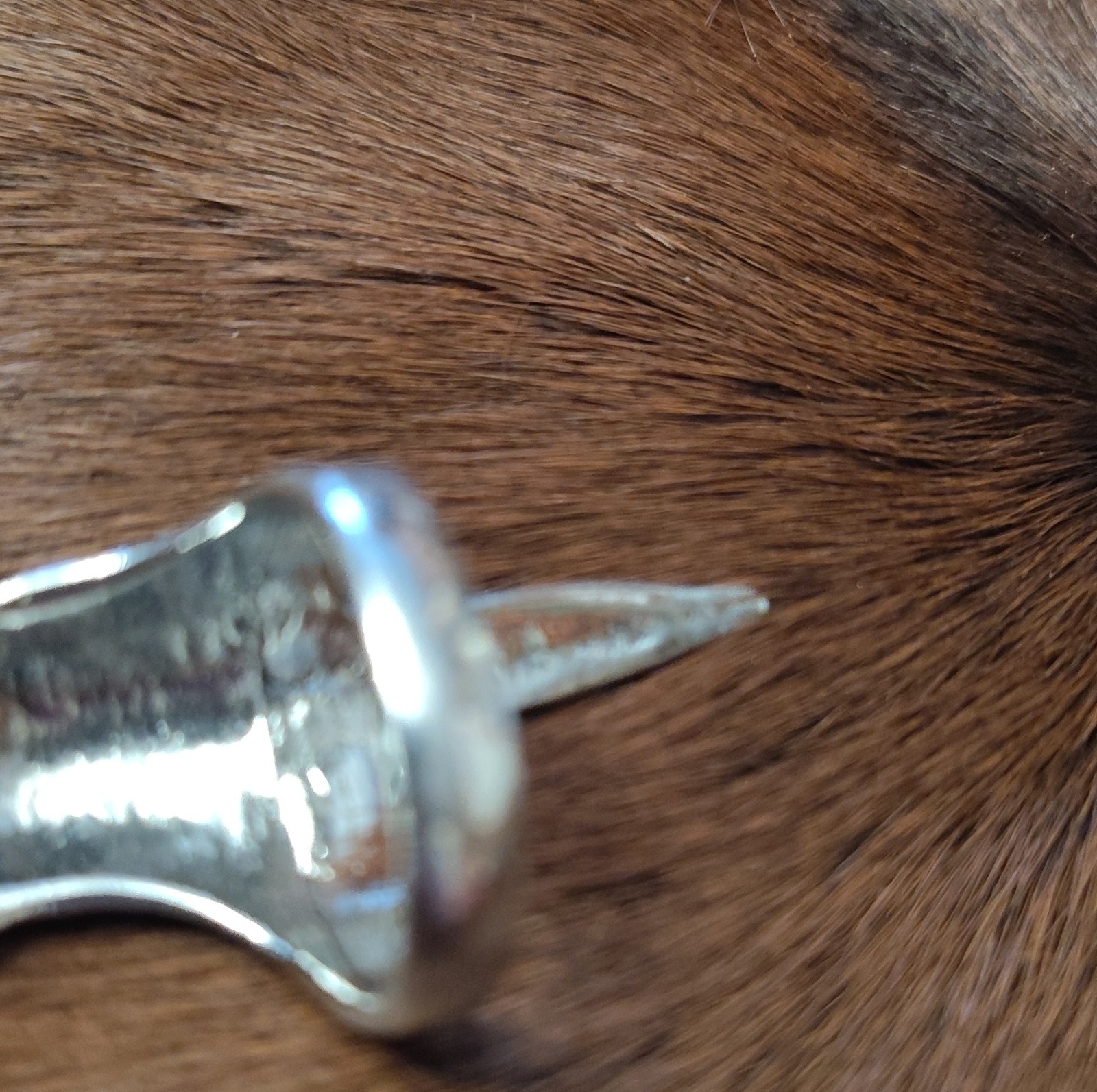Silver Tone Bird Full Finger Adjustable Ring, Animal Style, Finger armor