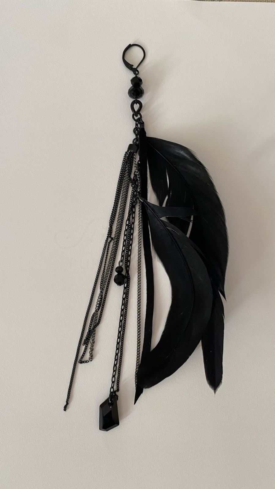 Maje Feather Chain Earring
