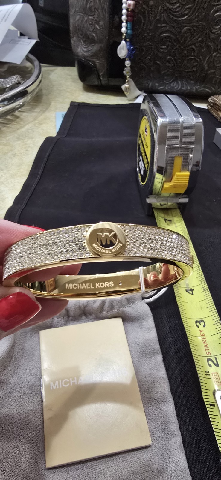 Michael Kors Sparkly Bangle Bracelet