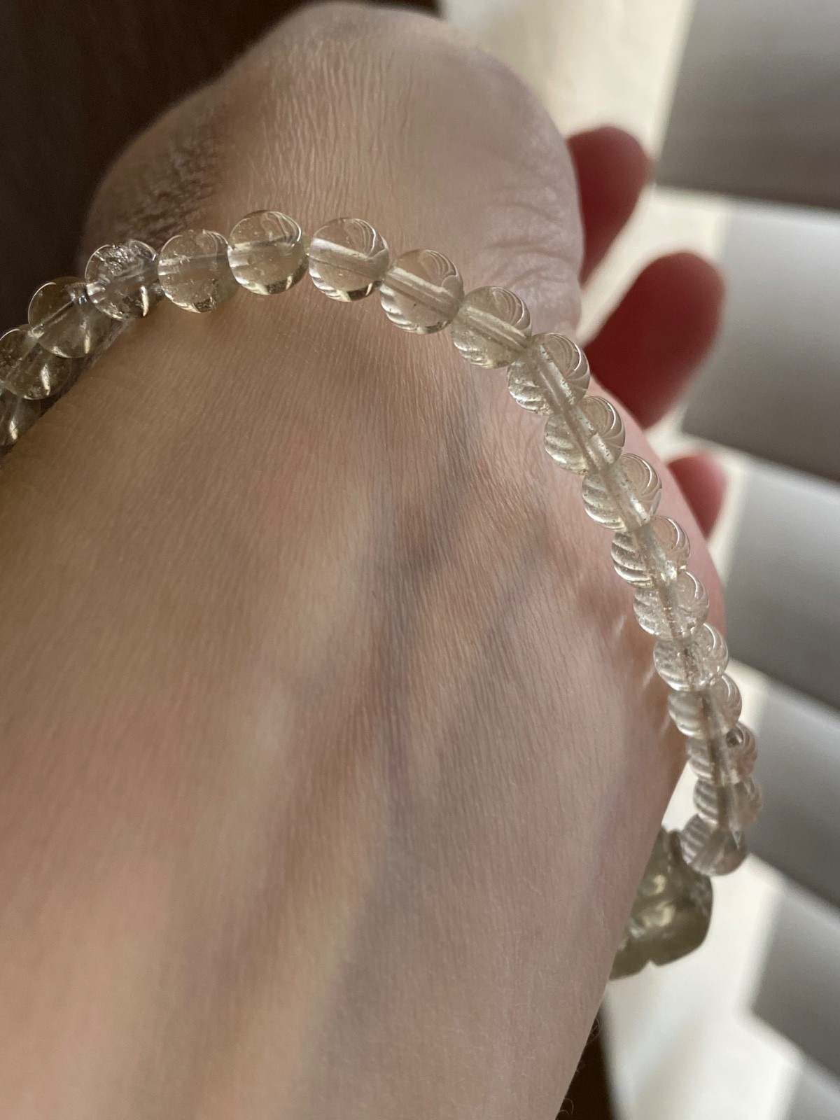 Libyan Desert Glass Pixiu Bracelet LDG Golden Crystal Stretch Bracelet