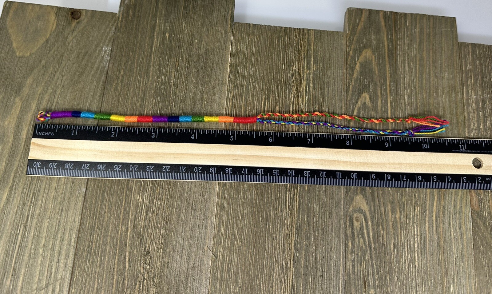 Rainbow Braided LGBTQ Gay Pride Bracelet
