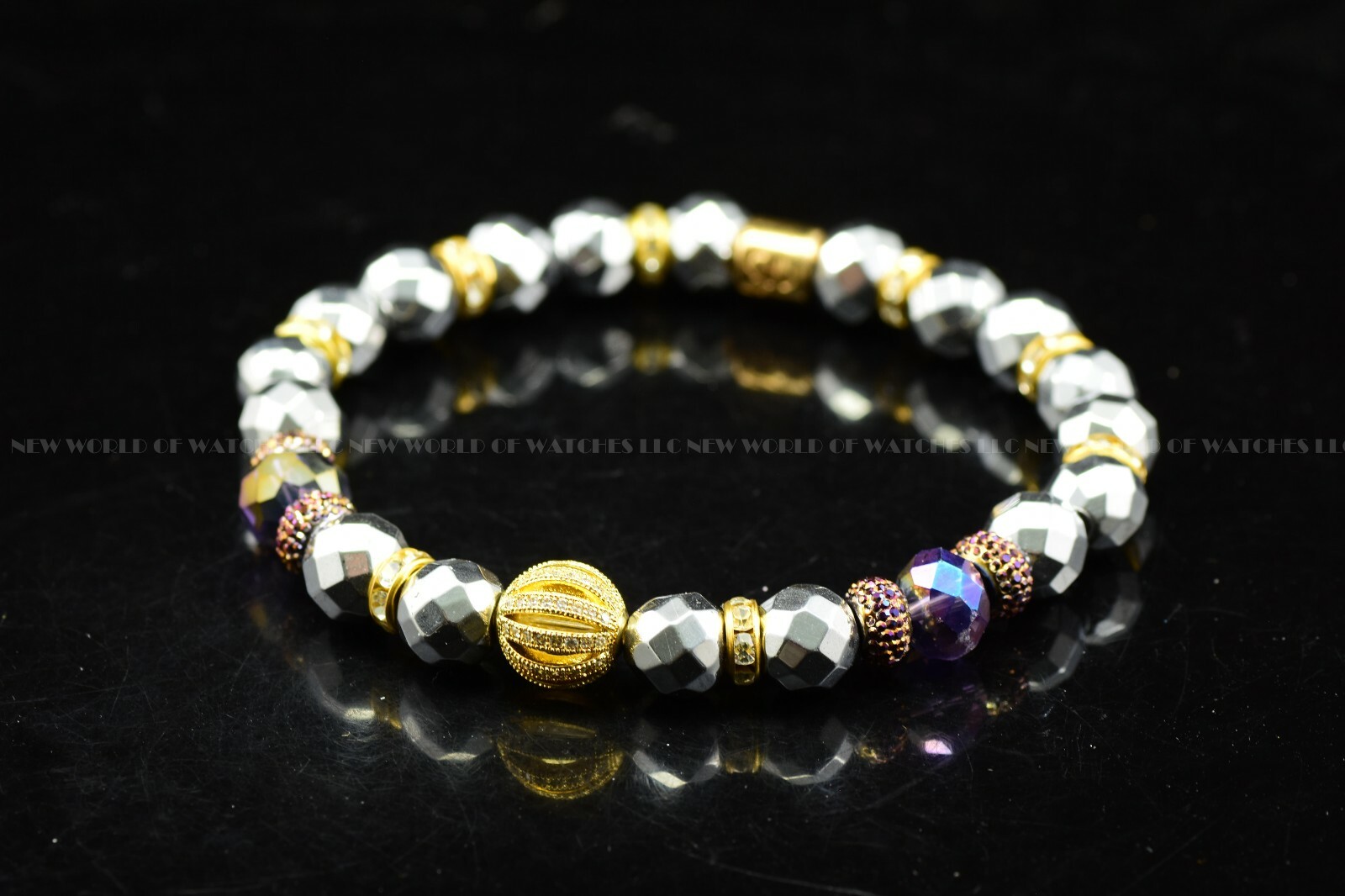 Beads Bracelet Handmade Jewelry Matching Invicta Watches Metal (Bracelet only)