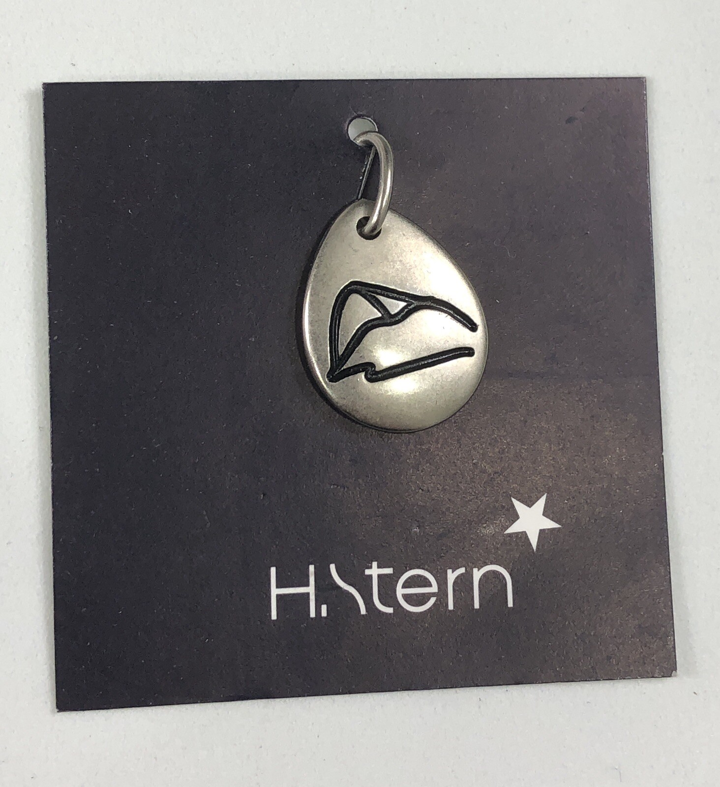 H.Stern Pendant Pewter Sugar Loaf Mountain Stars – NEW