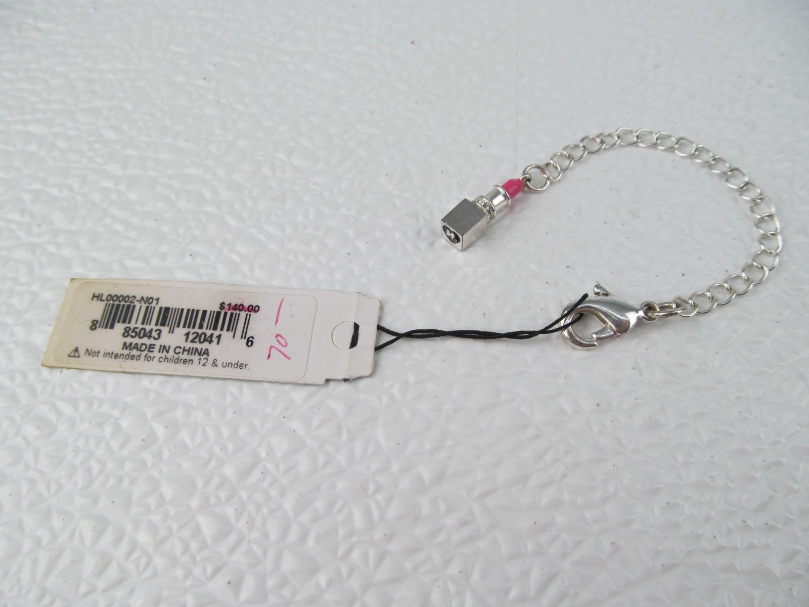 vintage Harajuku Lovers Lipstick Charm 4.5″ NWT