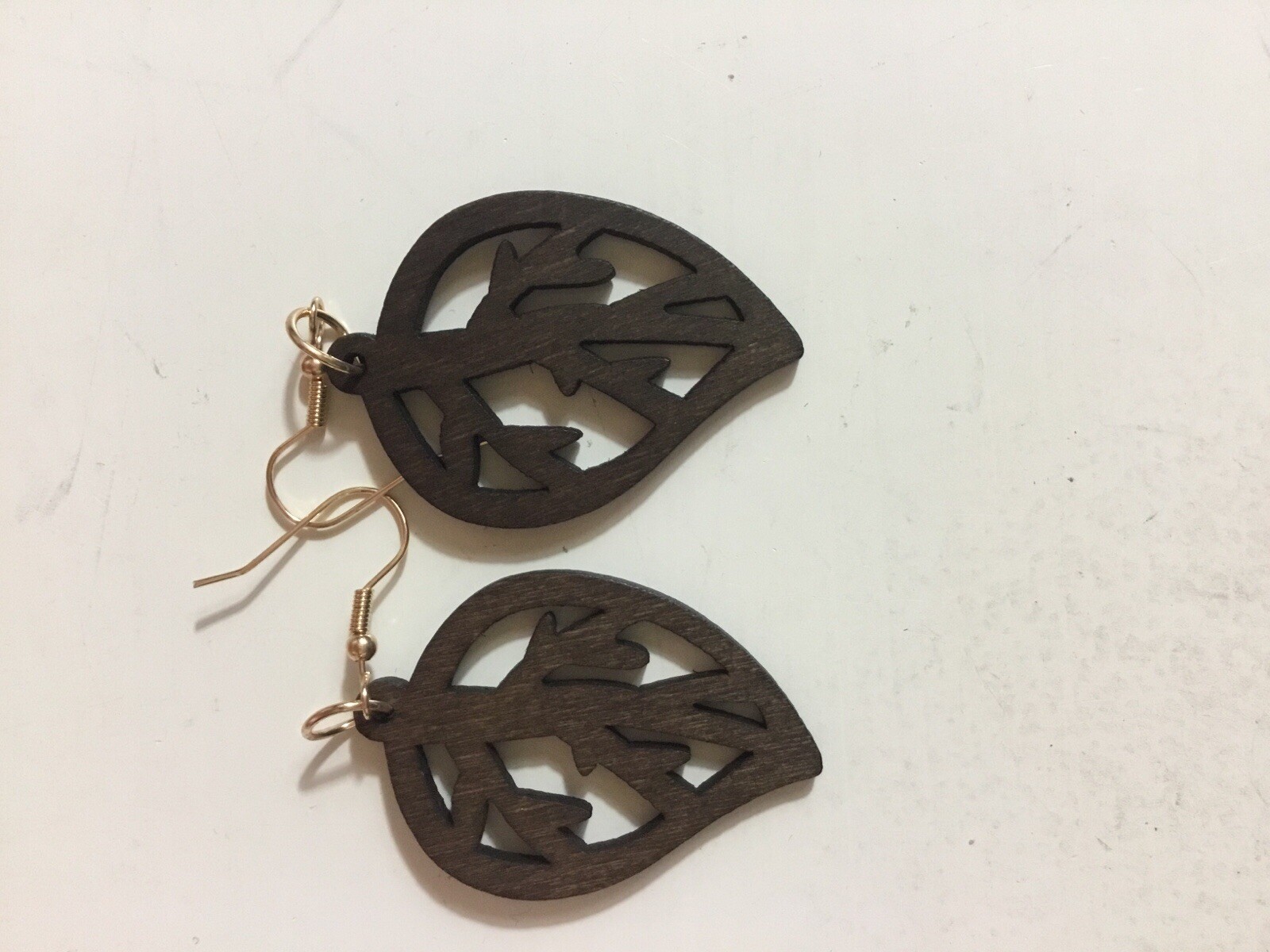 Women’s Earrings Wood Cut Multiple Color 3 Pack New In Bag Beautiful Nwot Varied
