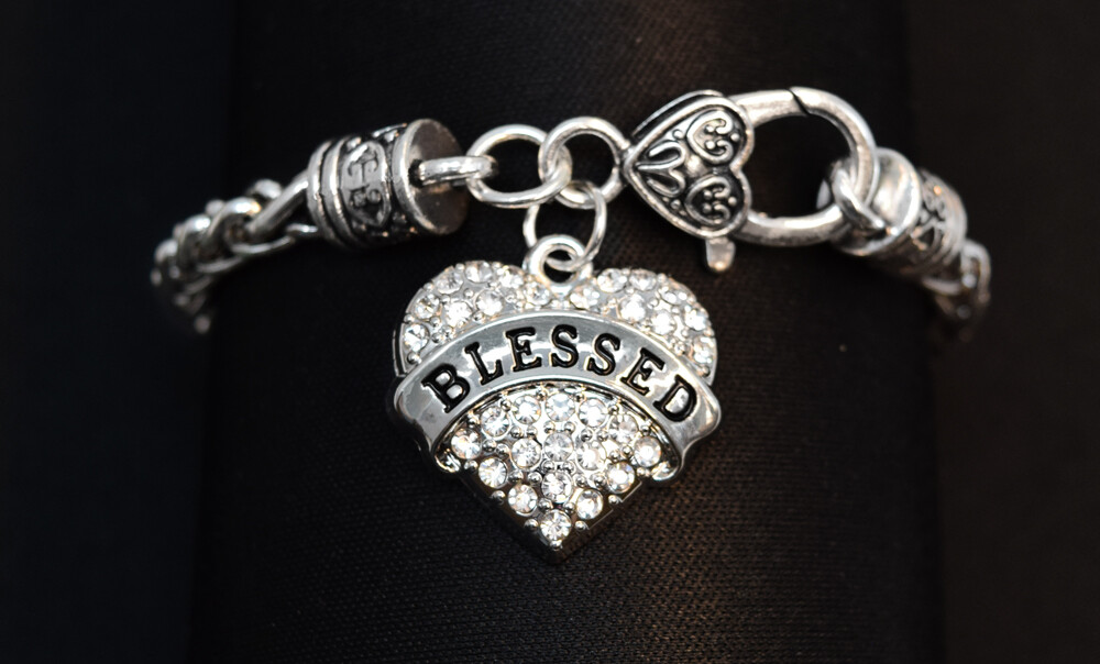BLESSED Heart Bracelet – Item SB-Blessed