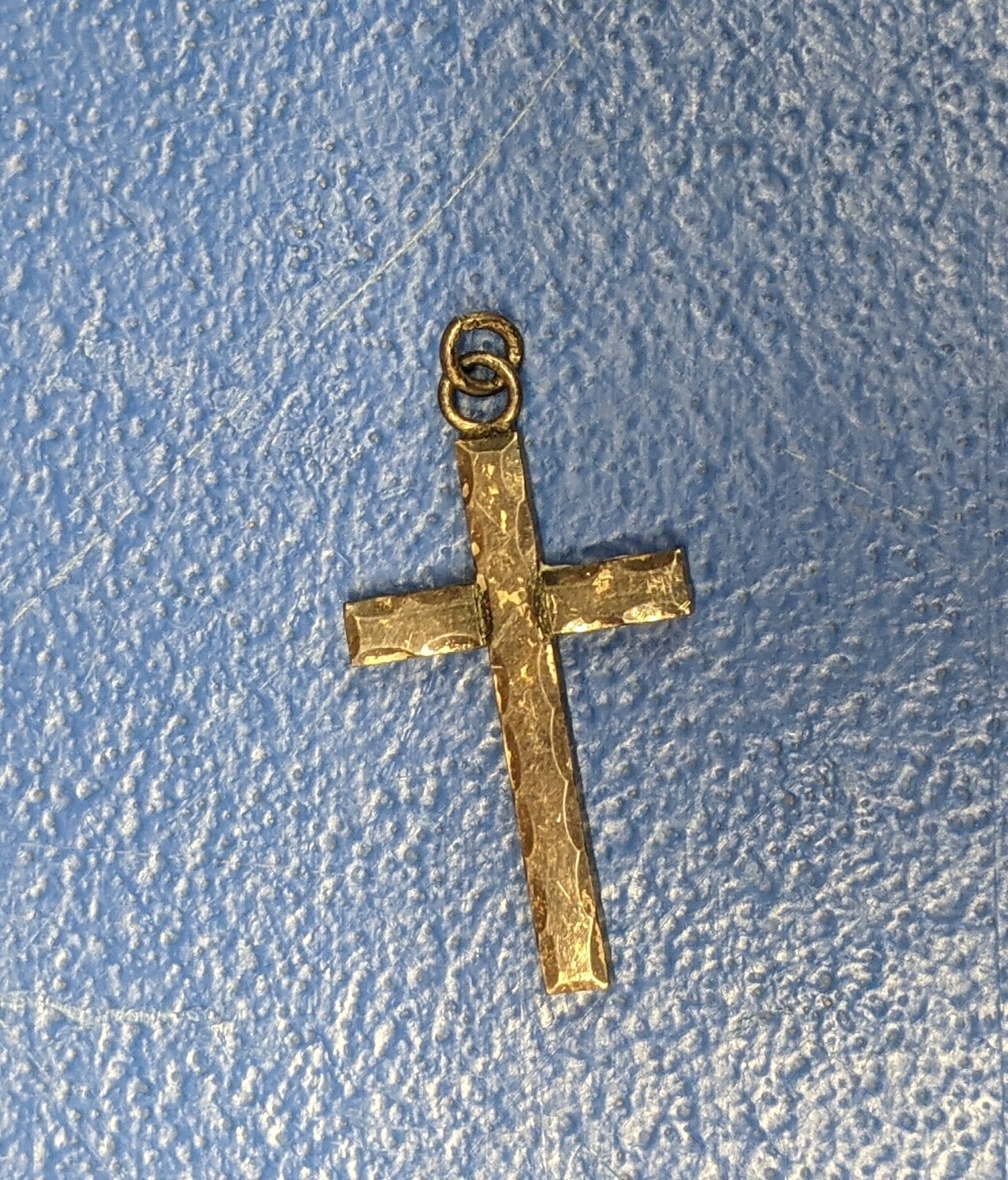 Cross Pendant Necklace 925 Sterling Silver Jesus Used Please Refer To The Pictur
