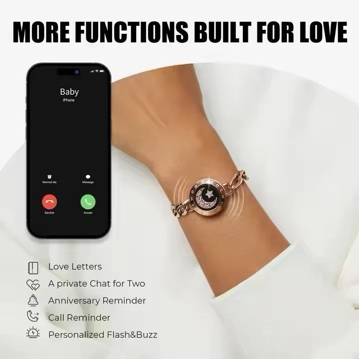 Totwoo Long Distance Relationship Bracelet for valentines Boyfriend’s Gift