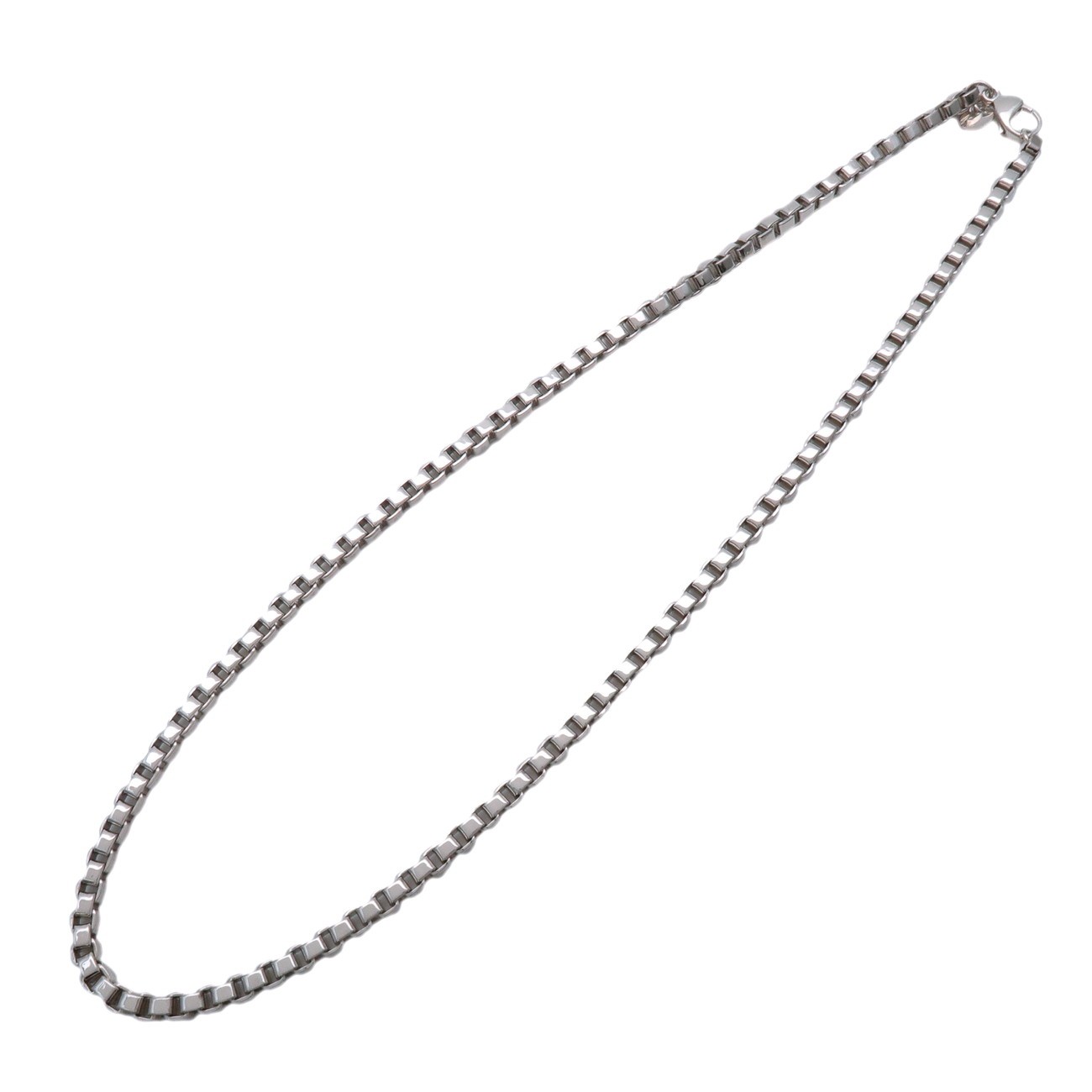 Tiffany & Co Venetian Link Necklace SV925 Silver Authentic Used F/S