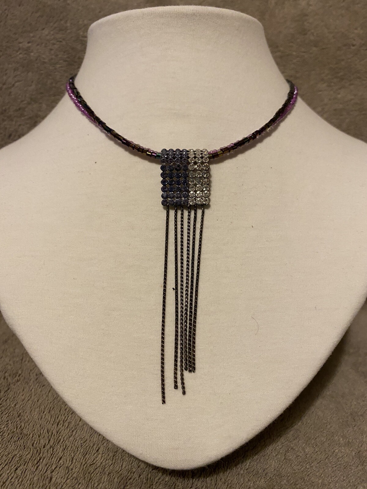 Necklace pendent w2cm x drop 9cm chain length 38-44cm 4cm band bracelet set
