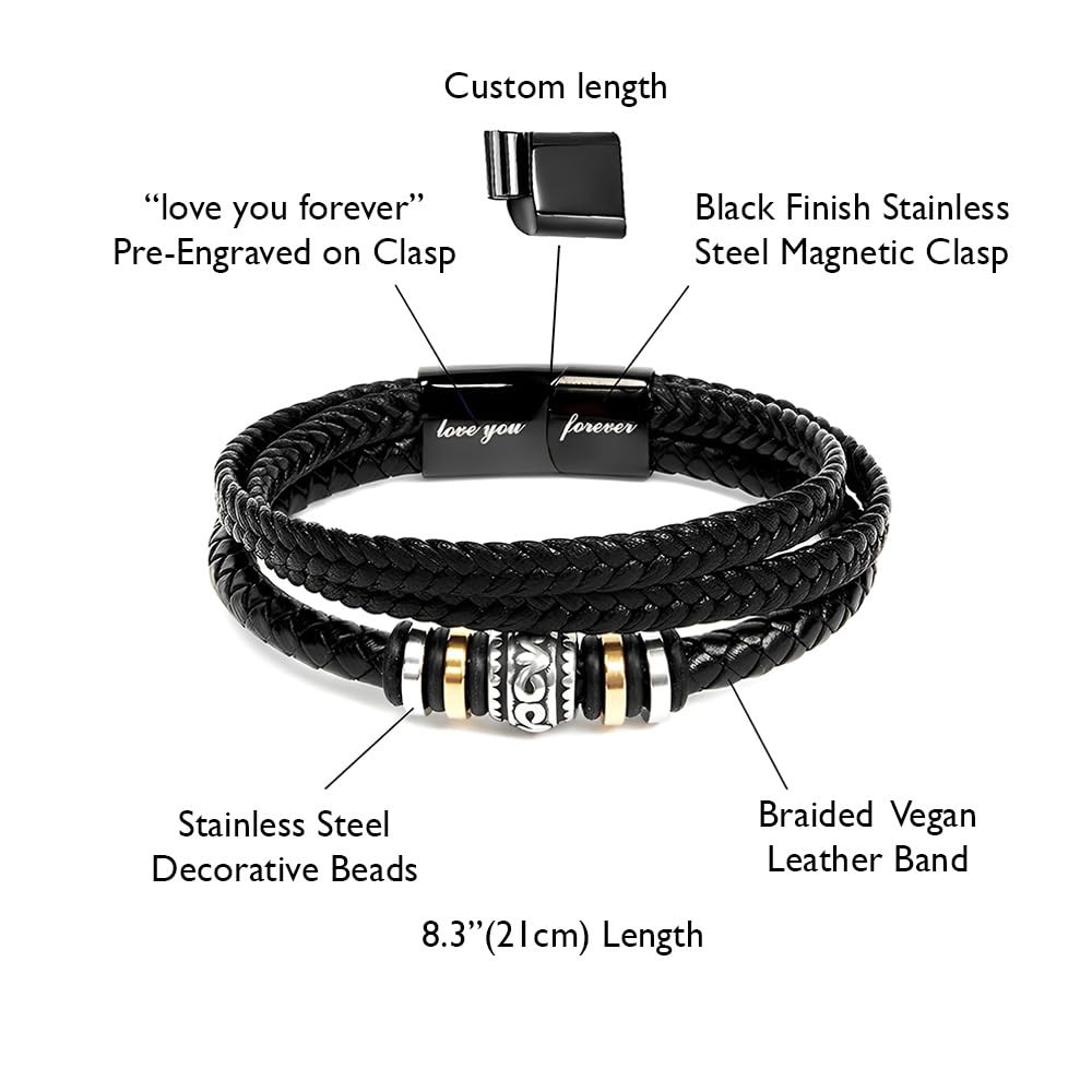 To My Brother Bracelet, Brother Bracelet From Sister, Brothers Bracelets Gift…