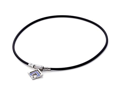 Colantotte TAO Necklace Slim ARANmini Silver x Blue Glitter LL ABARO07LL