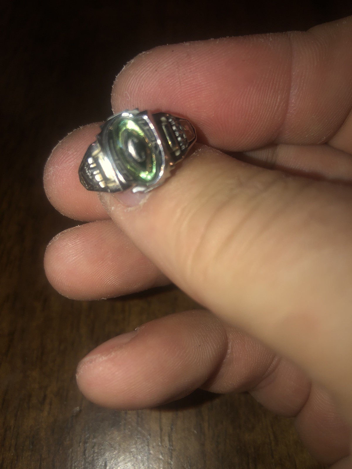 Jostens 1962 Class Ring LTM Stainless Sz 7