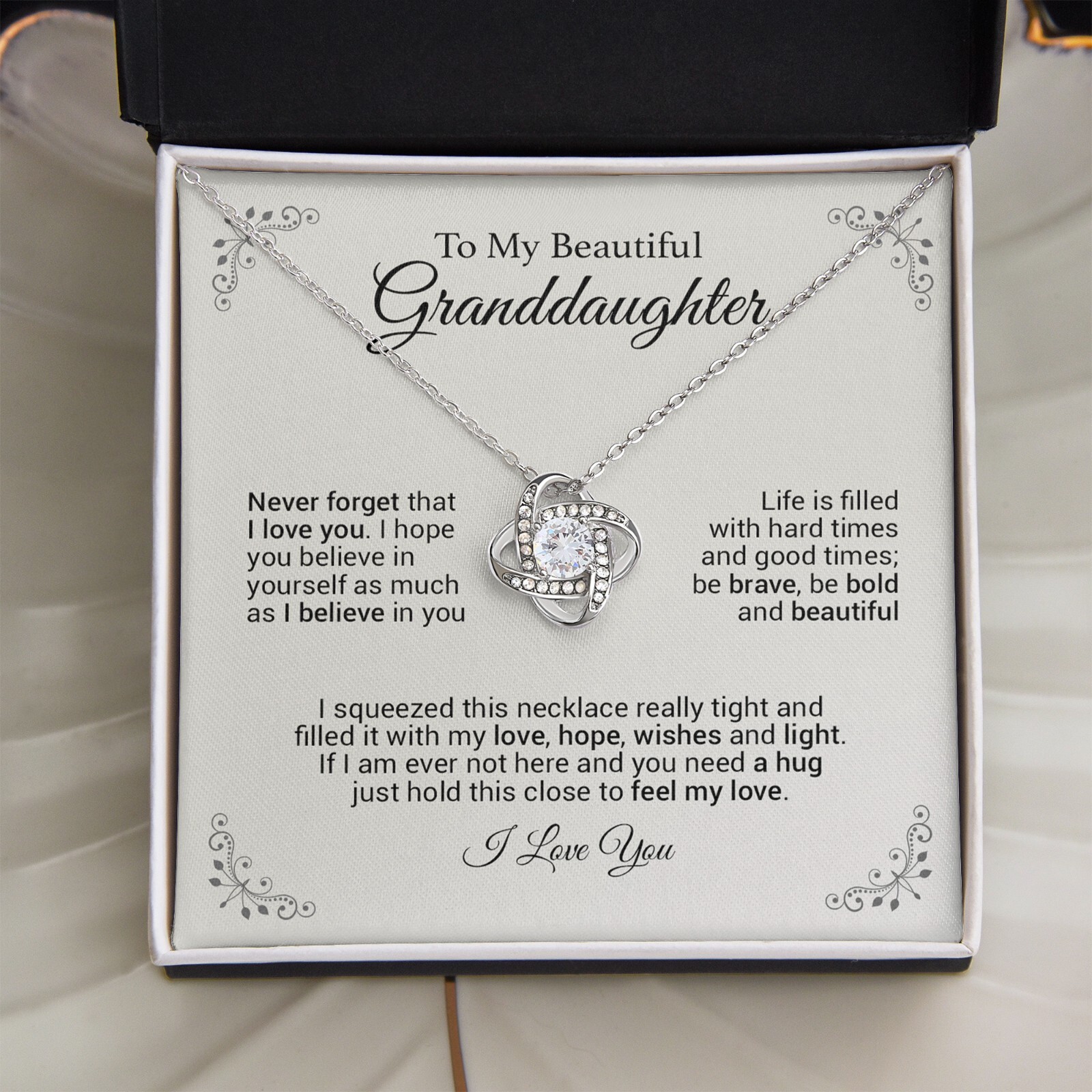 To My Granddaughter, Gift For Granddaughter, Granddaughter Gift from Grandma