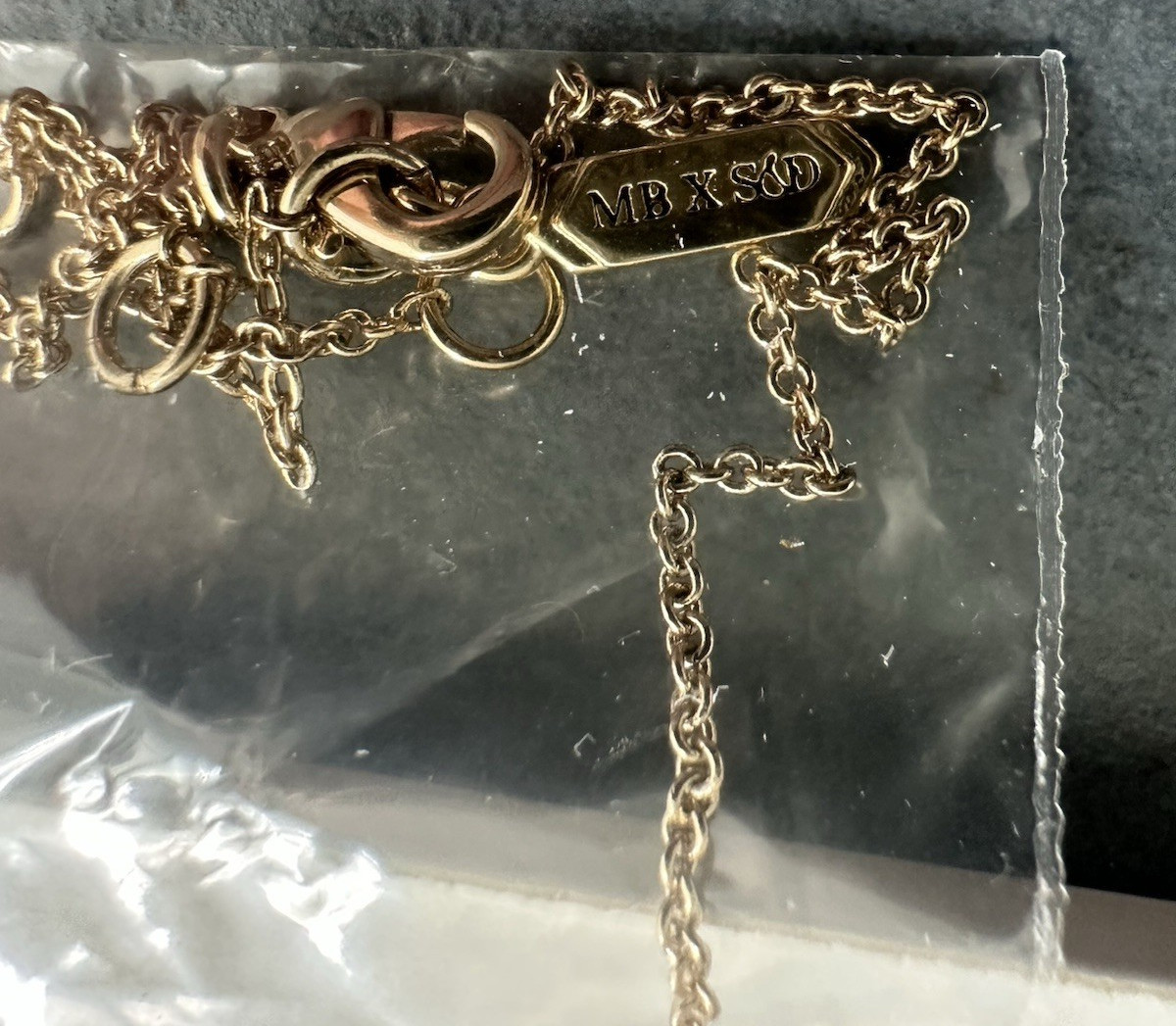 Stella & Dot Convertible On the Mark Necklace Mixed Metals Fashion Jewelry NEW