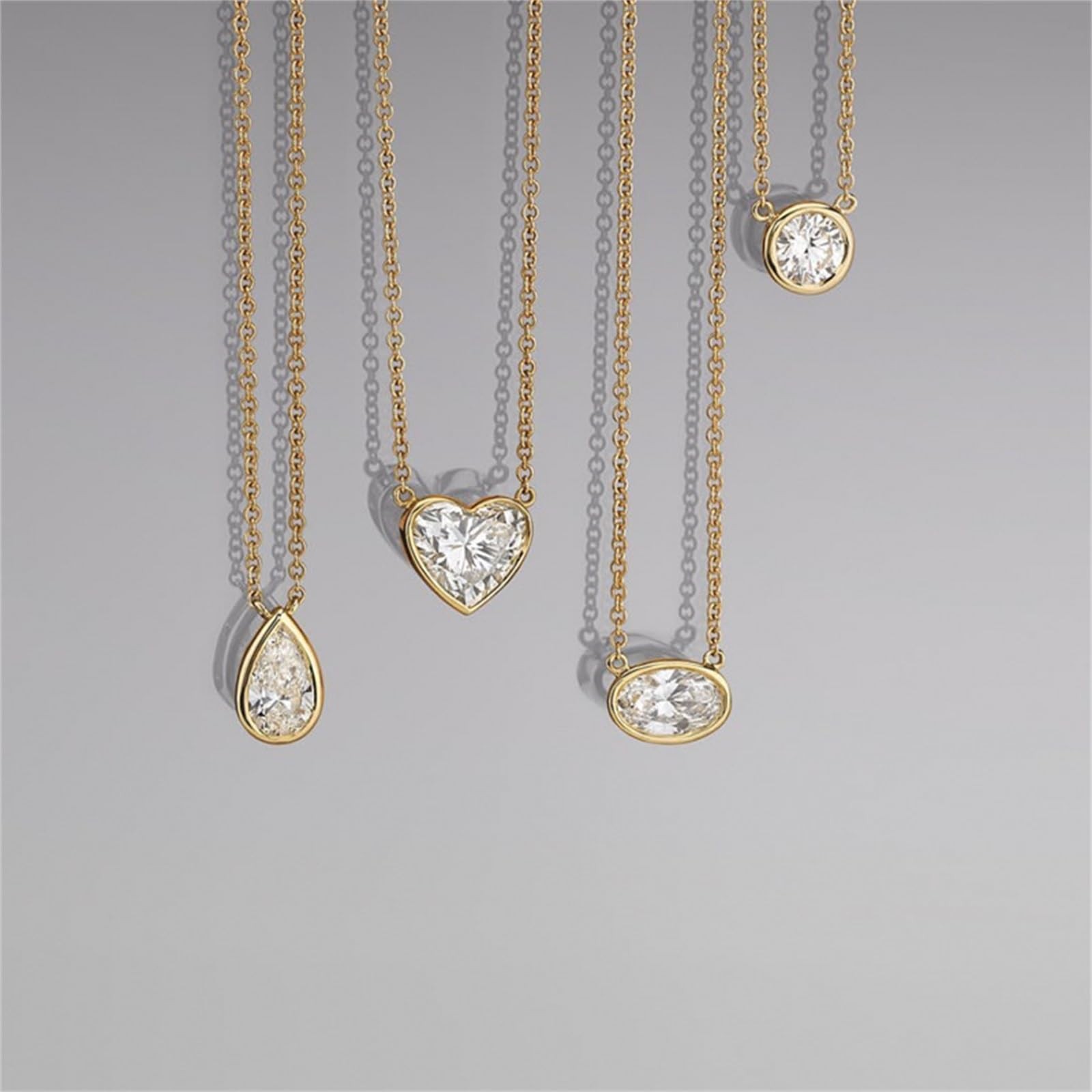 14K Gold Plated Delicate Chain Necklace for Women, Universal size, Gold-5