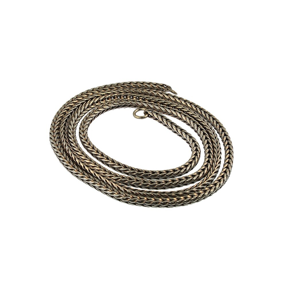 Trollbeads Original Foxtail 13260 Necklace Silver 23.6 (22.6 actual) inch *0