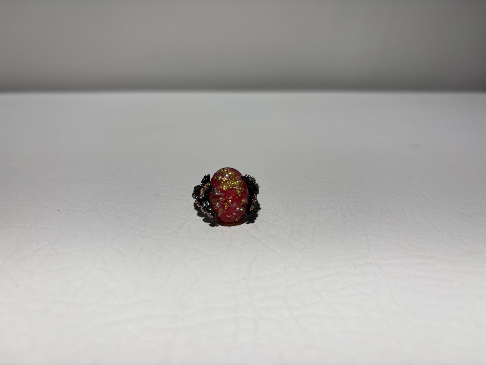 Henrietta Fire Opal Engagement Ring for Women Promise Ginger Lyne Collection