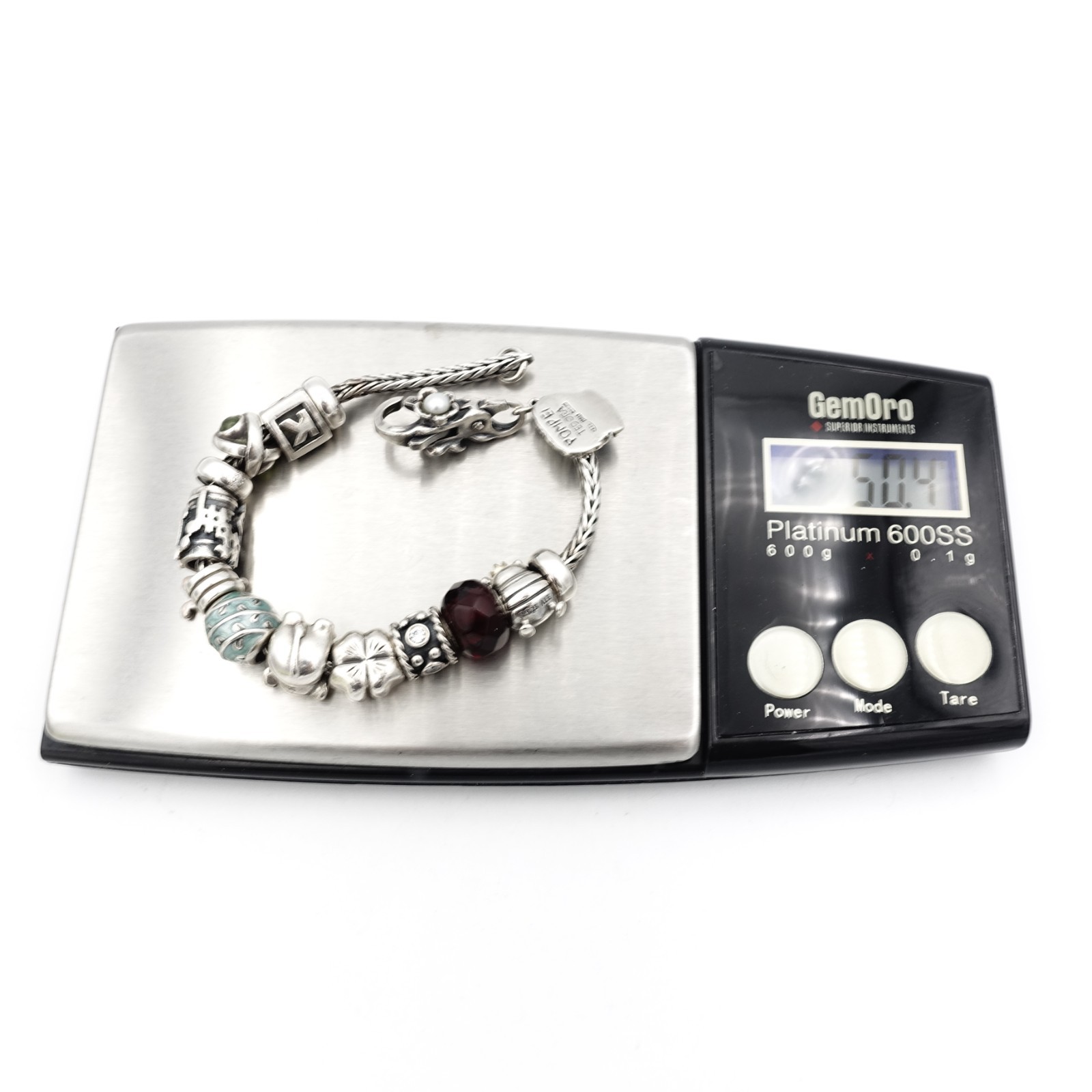 Authentic Sterling LAA 925S Trollbeads Bracelet Trollbeads – Pandora – Tadora