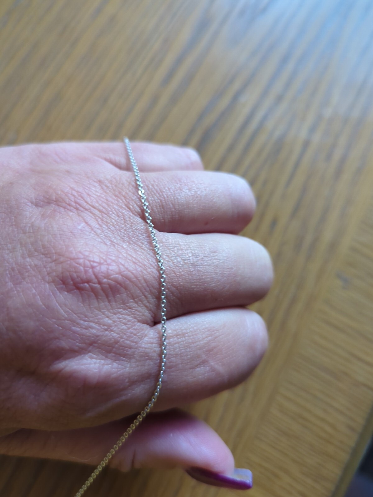 18″ Sterling Silver Link Chain Necklace