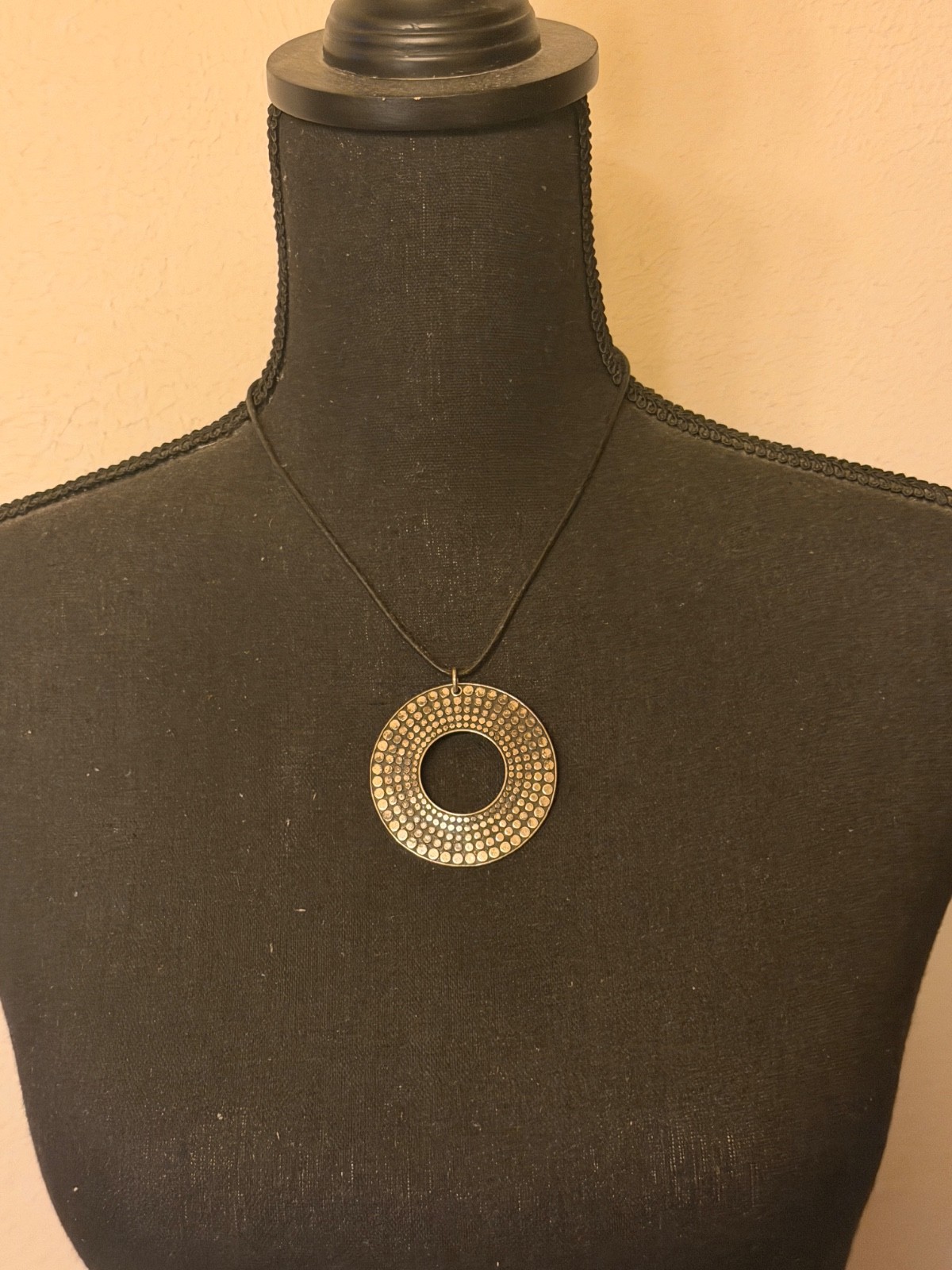 Napier silver-tone initial L with charms bundled with two extra boho necklaces.