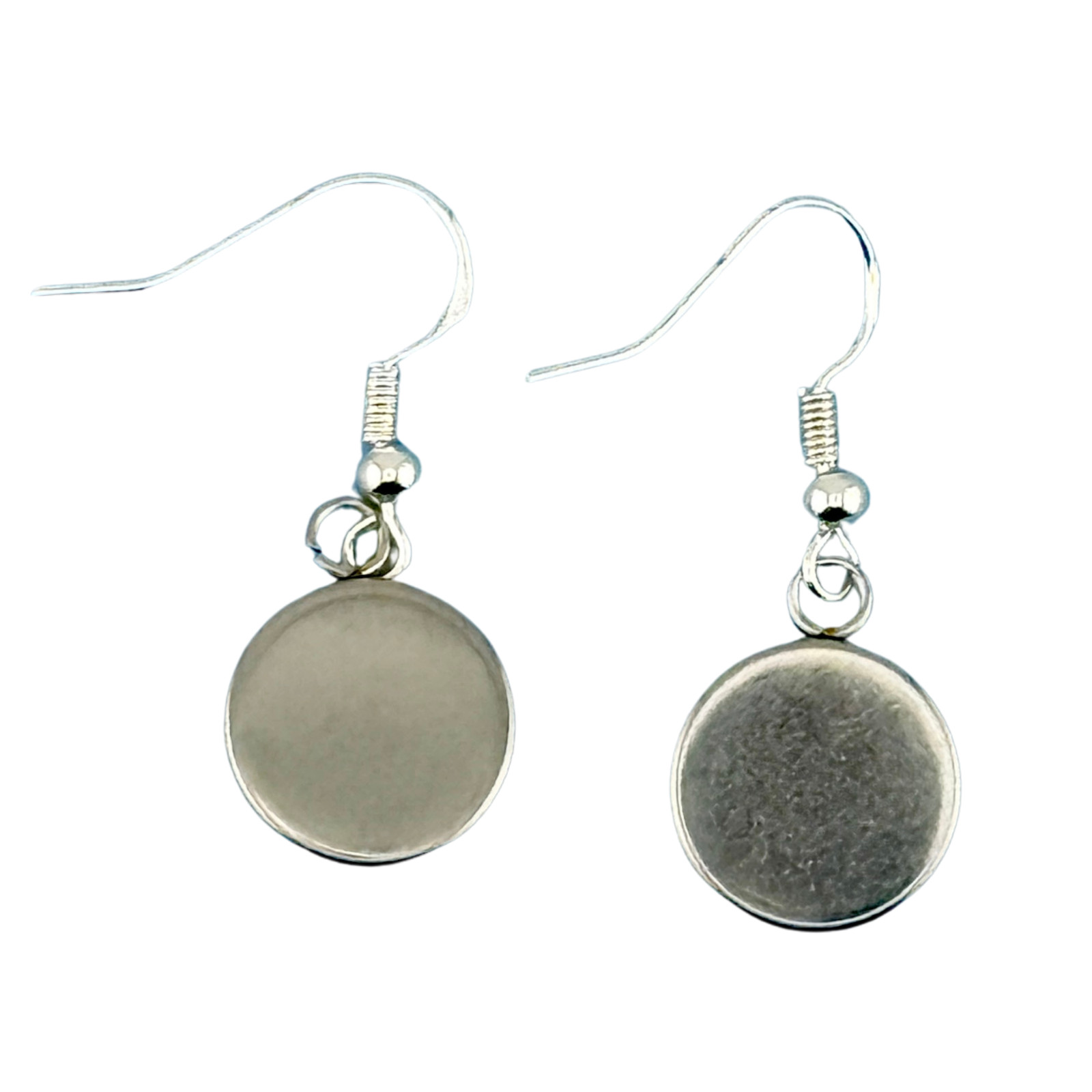 Dangle Earrings Handmade “Crystal Ice” Electroplated Sterling Earwires