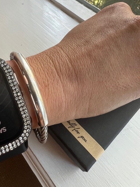 Twisted Modern Cuff Bracelet | 925 Sterling Silver | Gift for Her | Delivered in