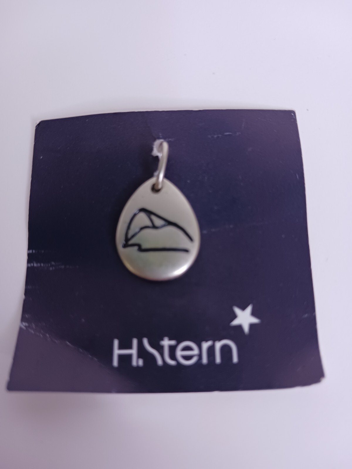H Stern Brazil double sided Charm Sugarloaf Pendant Mountain and Stars