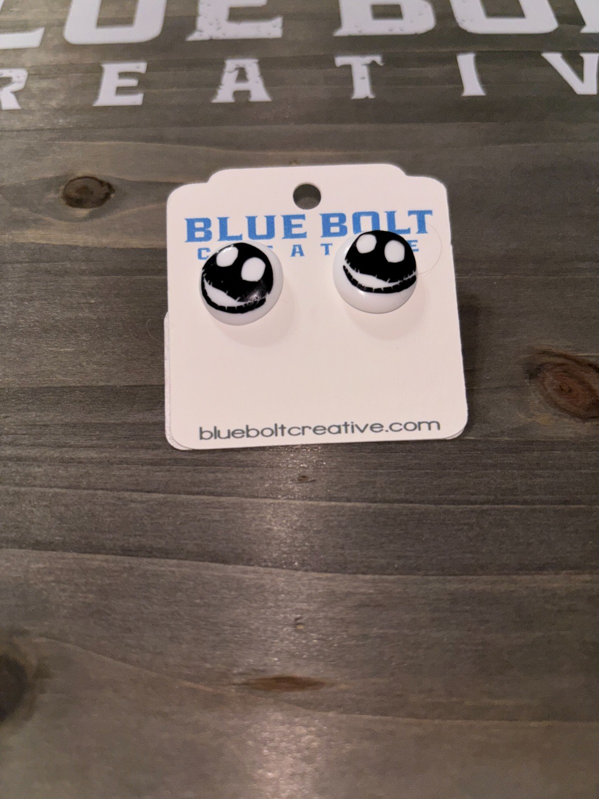 Nightmare Before Christmas Themed Stud Earrings – Oogie Boogie, Zero and Jack
