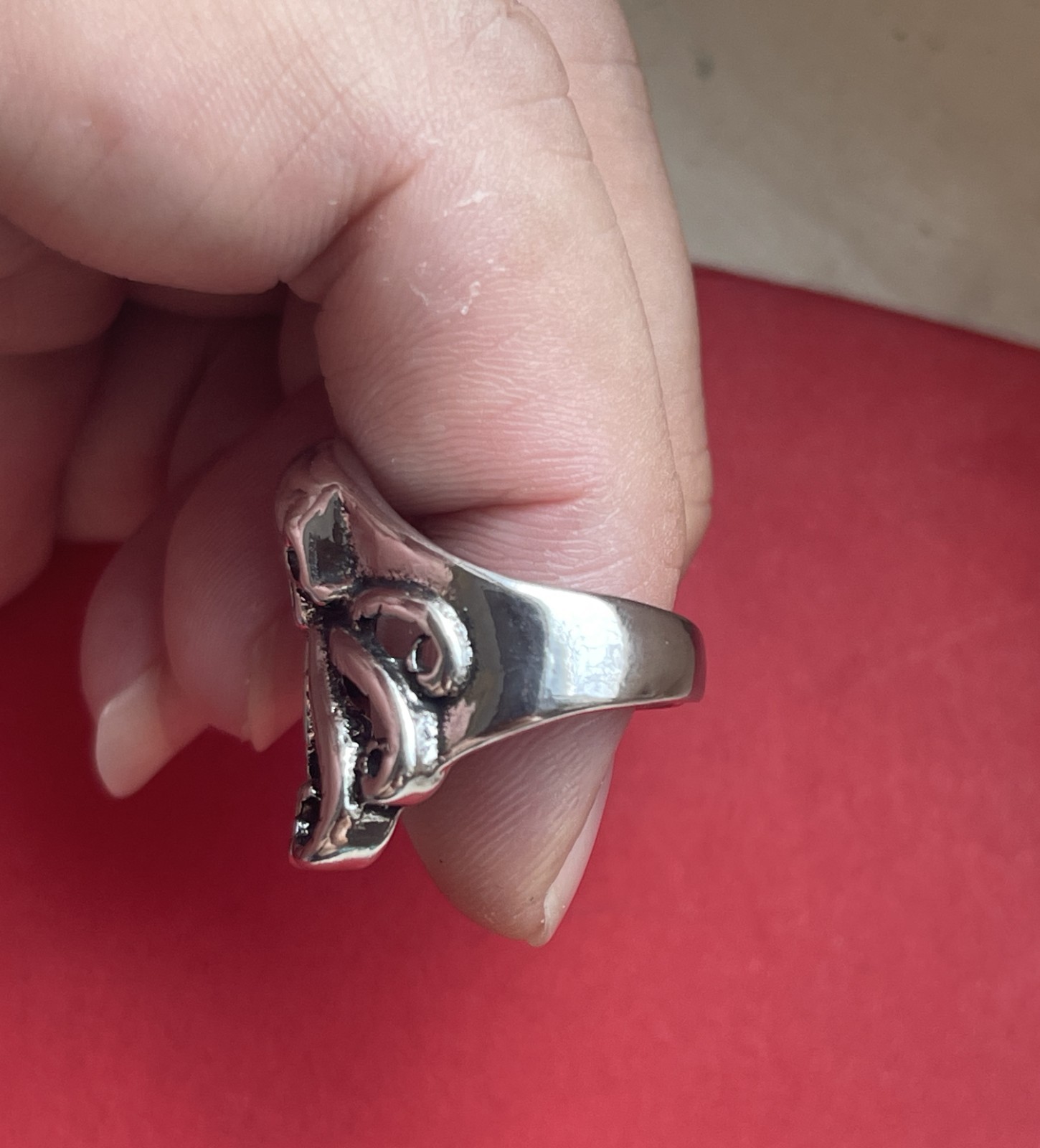 Powerful Octopus Vintage Ring Stainless Steel Octopus Biker Punk Hollow Ring