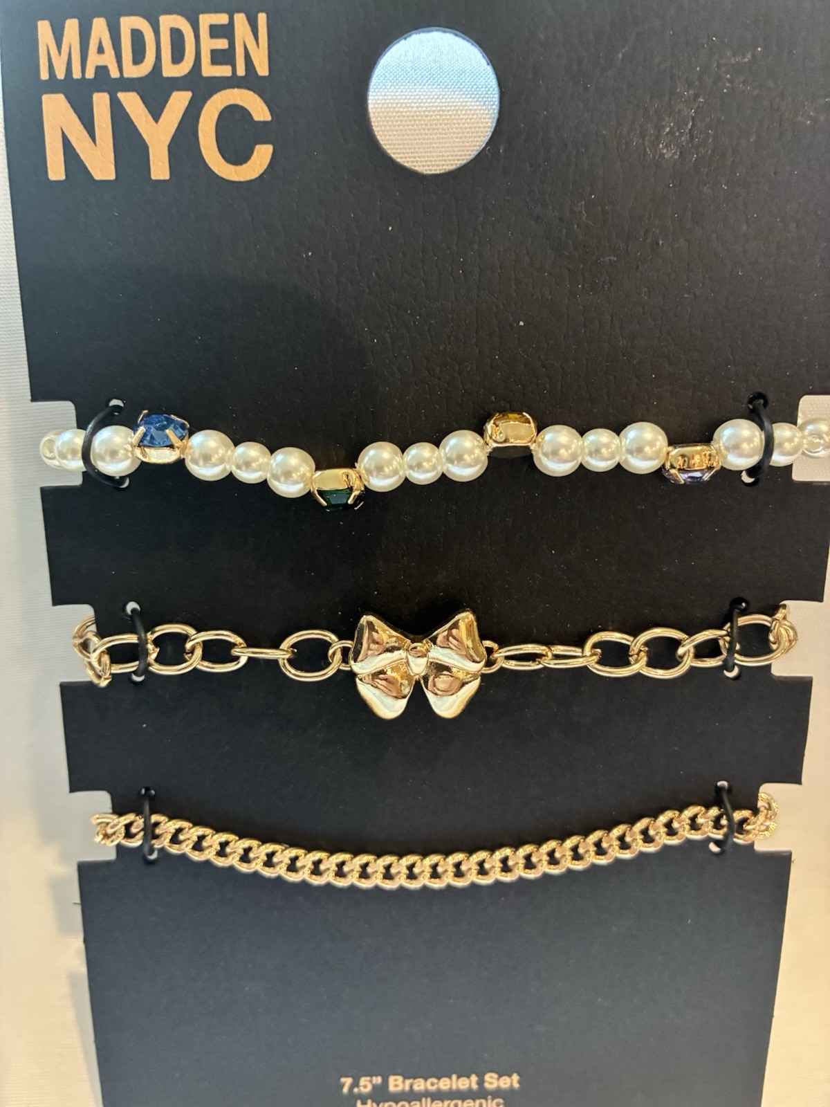 No Boundaries & NYC Madden bracelets