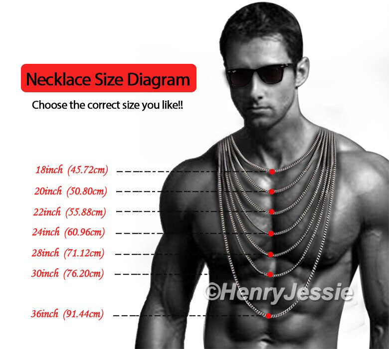 16-40″MEN Stainless Steel 3mm Black Plated Miami Cuban Curb Chain Necklace*BN155