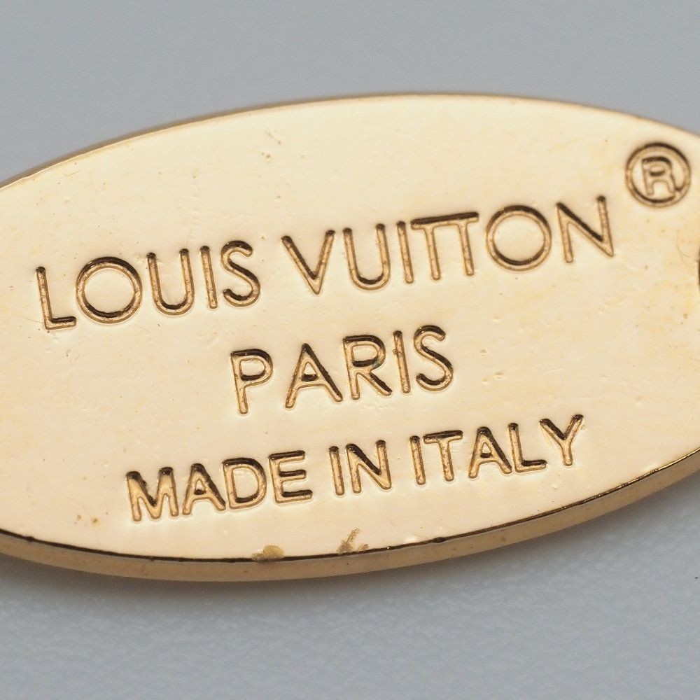 Louis Vuitton Bracelet Lulugram 19.5cm GP M00801 Women’s Logo Flower Used