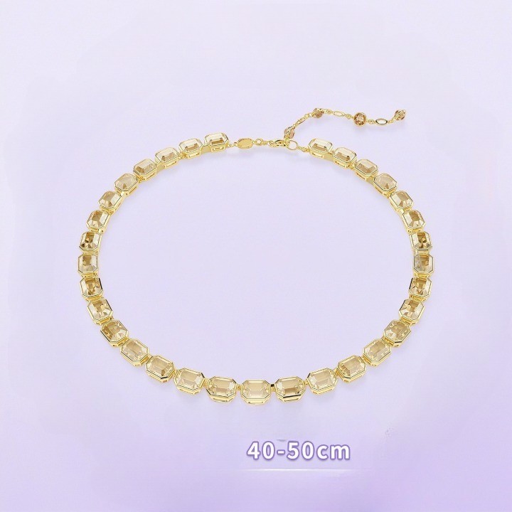 Swarovski Millenia Crystal Jewelry Set Necklace Bracelet Earrings Geometric
