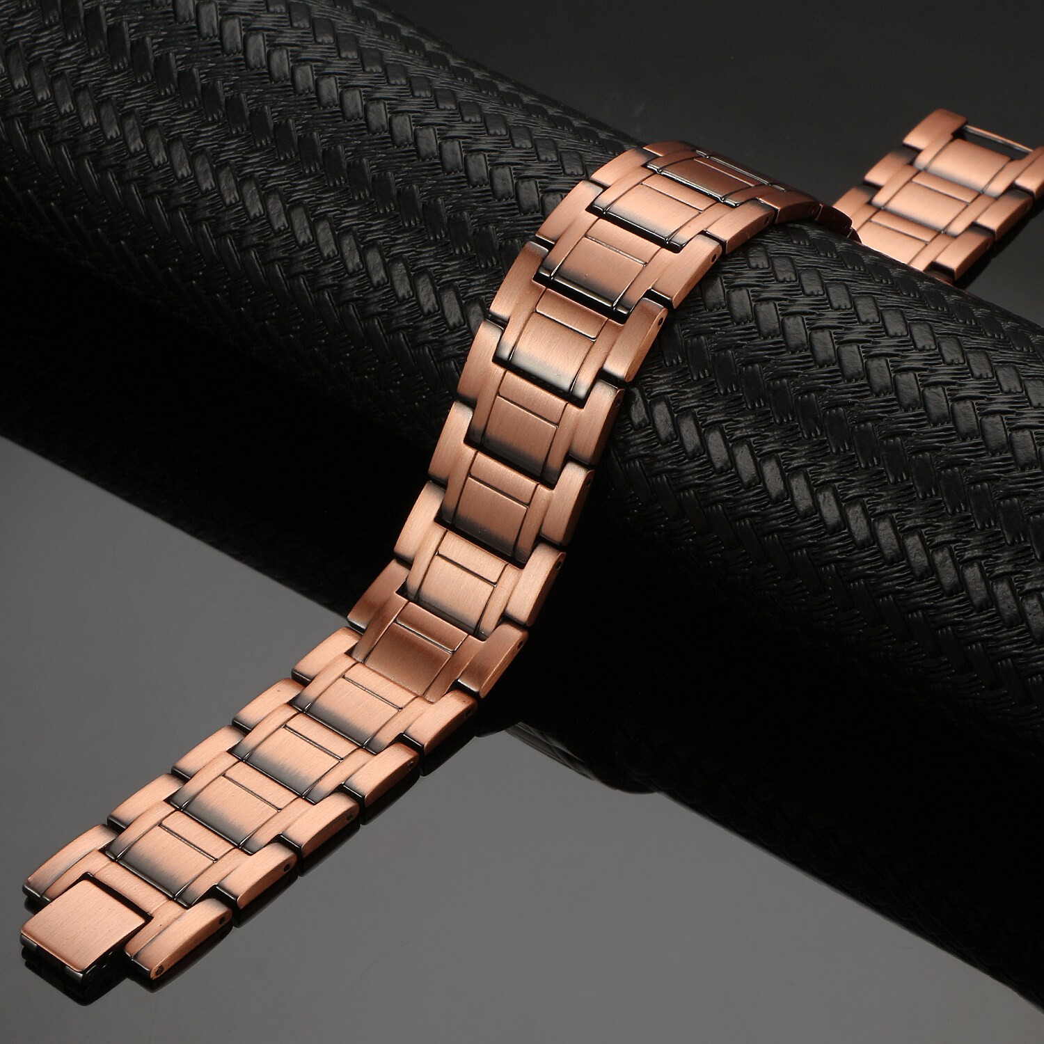Massive Solid Copper Magnetic Bracelet Men Arthritis Pain Balance Energy Joy RX