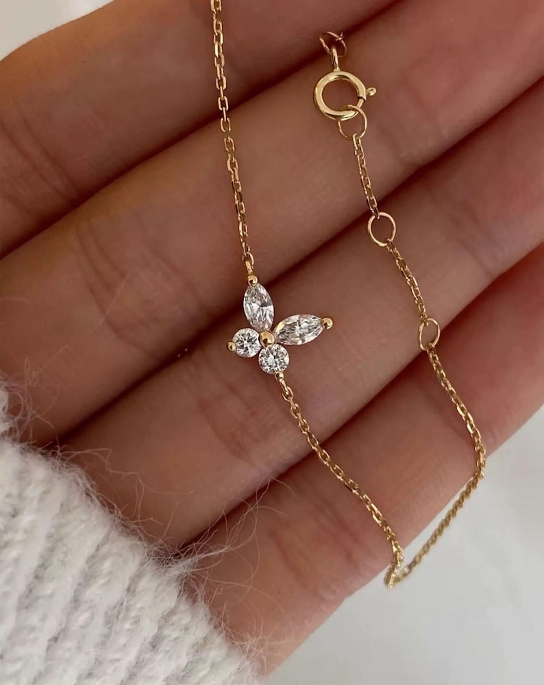 Brilliant Marquise & Round Cut Lab Grown Diamond Women’s Fine Jewelry Bracelet