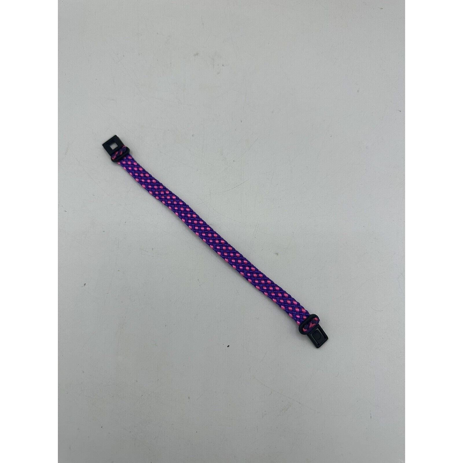 Katcho’s Bracelet Adult Unisex Surf Skate Braided Wrap Purple / Pink Vintage