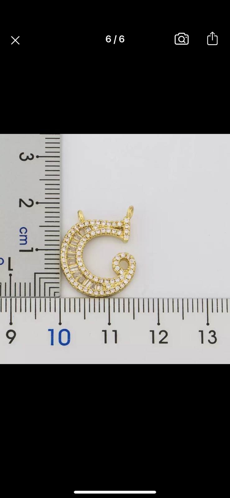 Initial Gold-Plated Necklace *1PIECE*