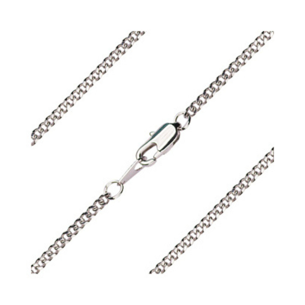 Sterling Silver Saint Christopher Ice Hockey Medal 24″ Lobster Clasp Necklace