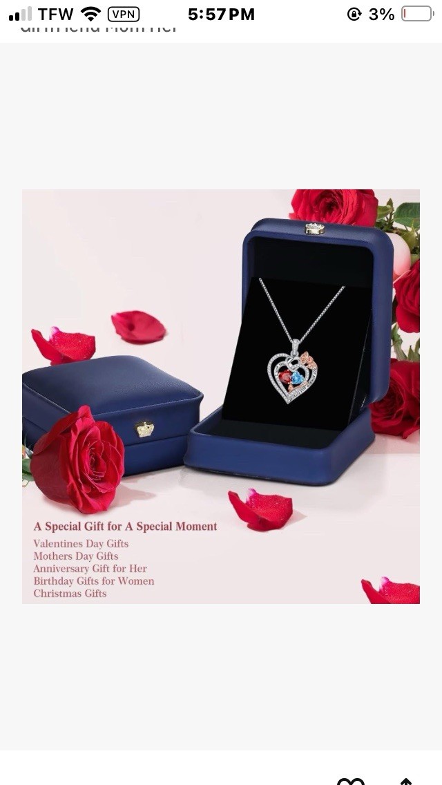 Brand New Sterling Silver Heart Pendant Necklace by IEFEL * I LOVE YOU FOREVER