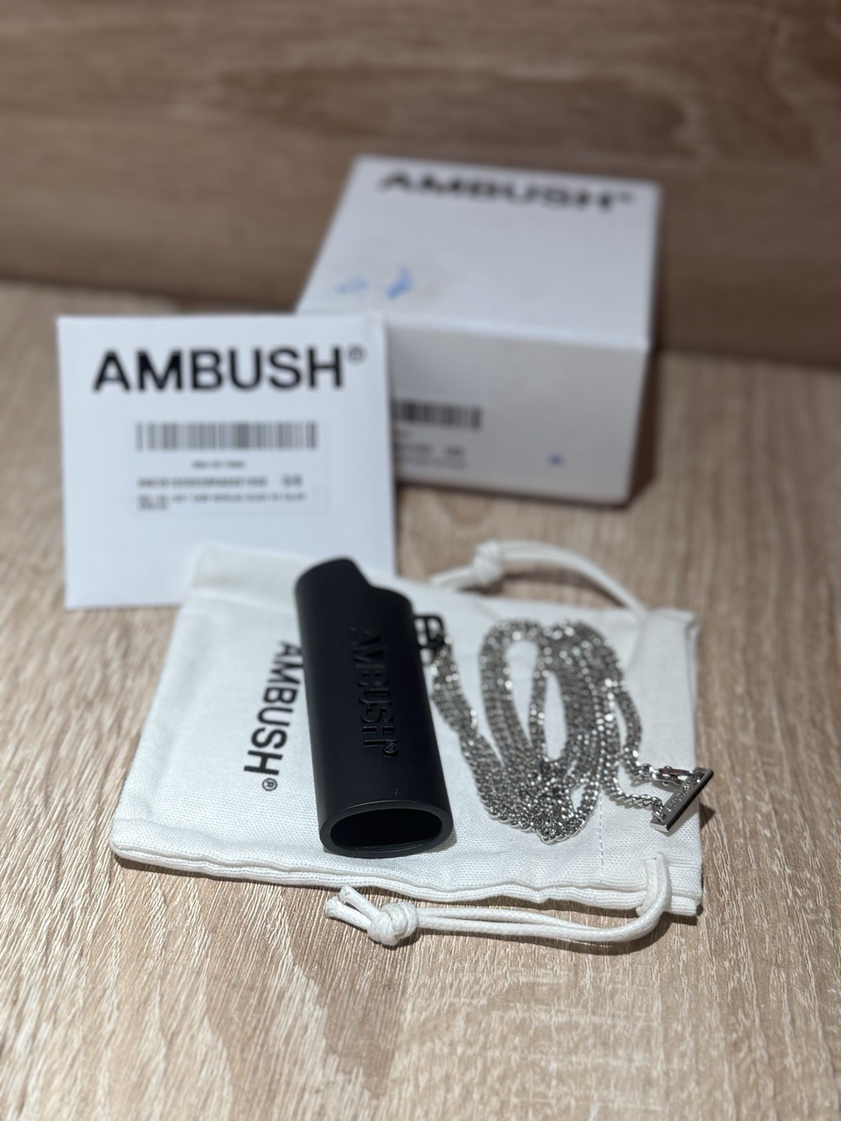Ambush Lighter Necklace New Boxed Designer Jewellery Quirky Statement Piece (c