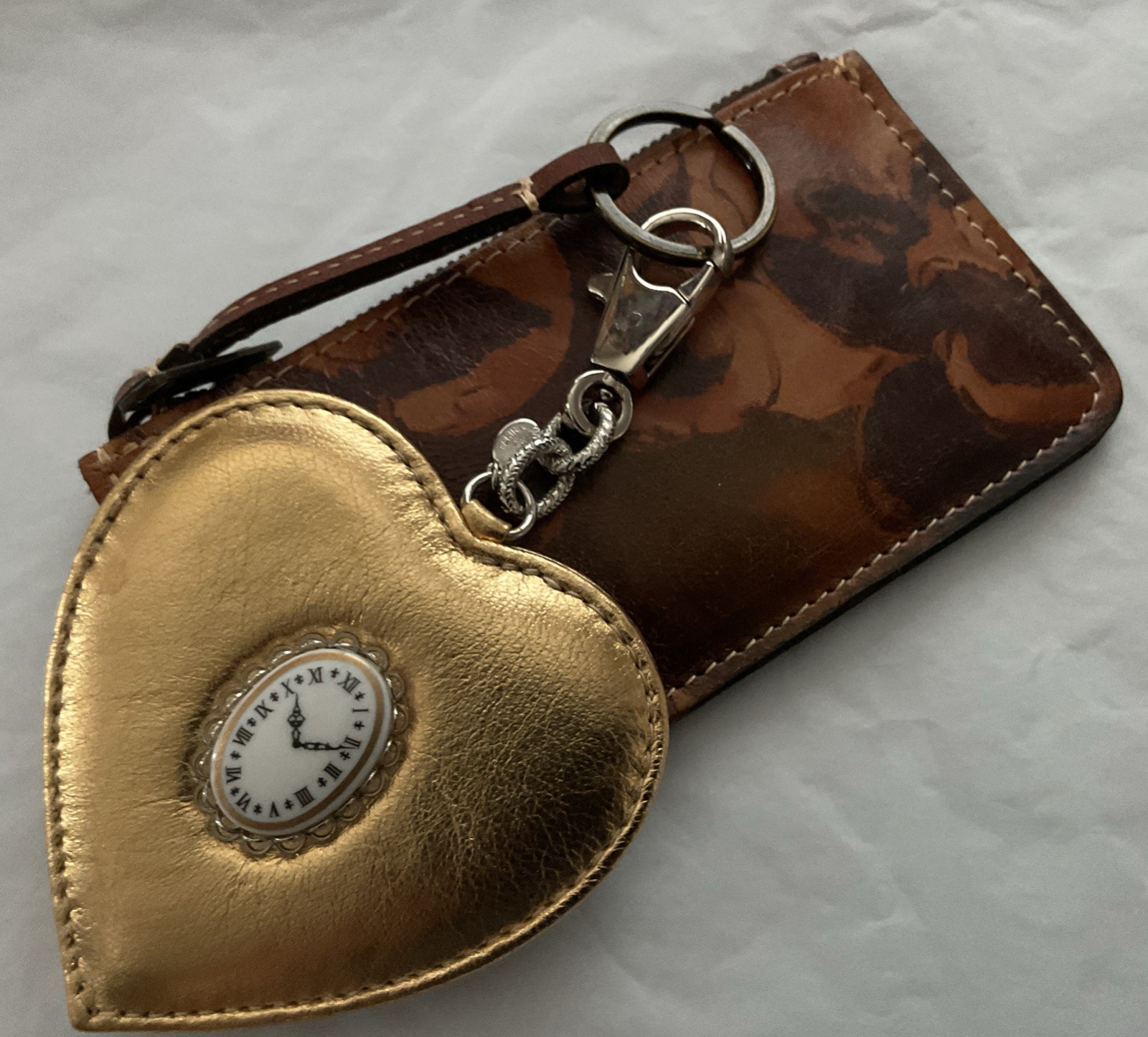 Tarina Tarantino Bag Candy Gold Heart And Clock