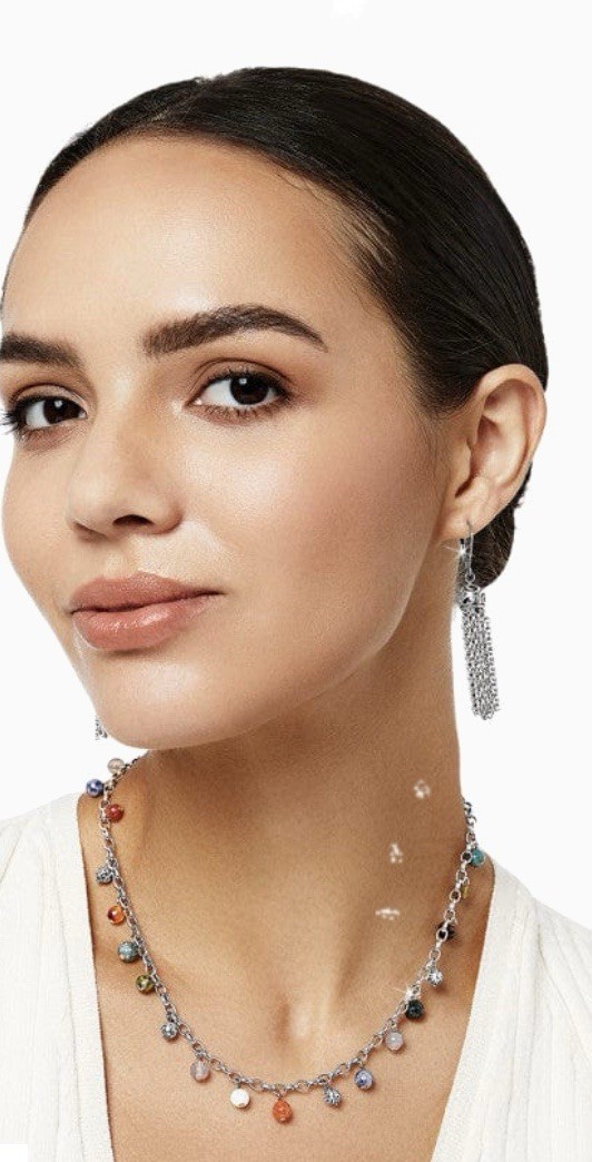 Brighton Contempo Multi Beaded Desert Sky Droplets Necklace JM7297 NWT MSRP $118