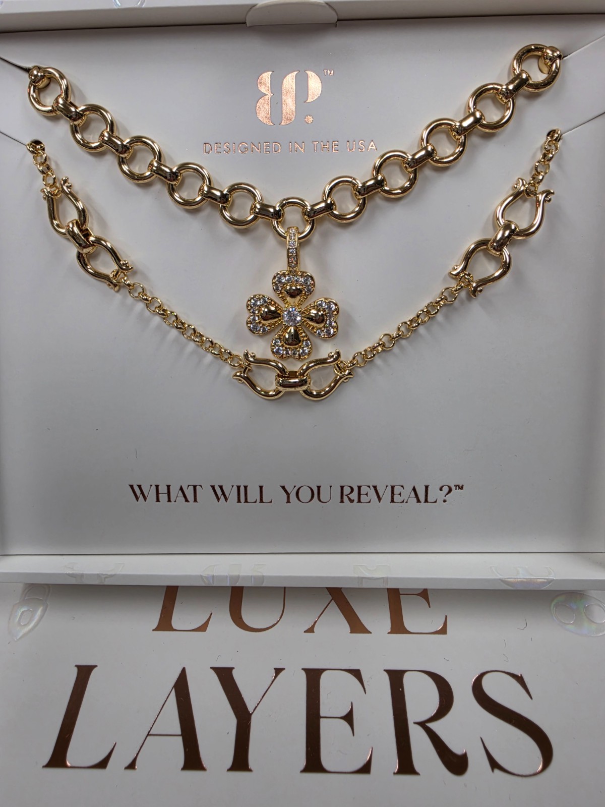 Bomb Party Luxe Layers Spring 2026 “Colver Luxe” Diamond CZ with Gold Plating