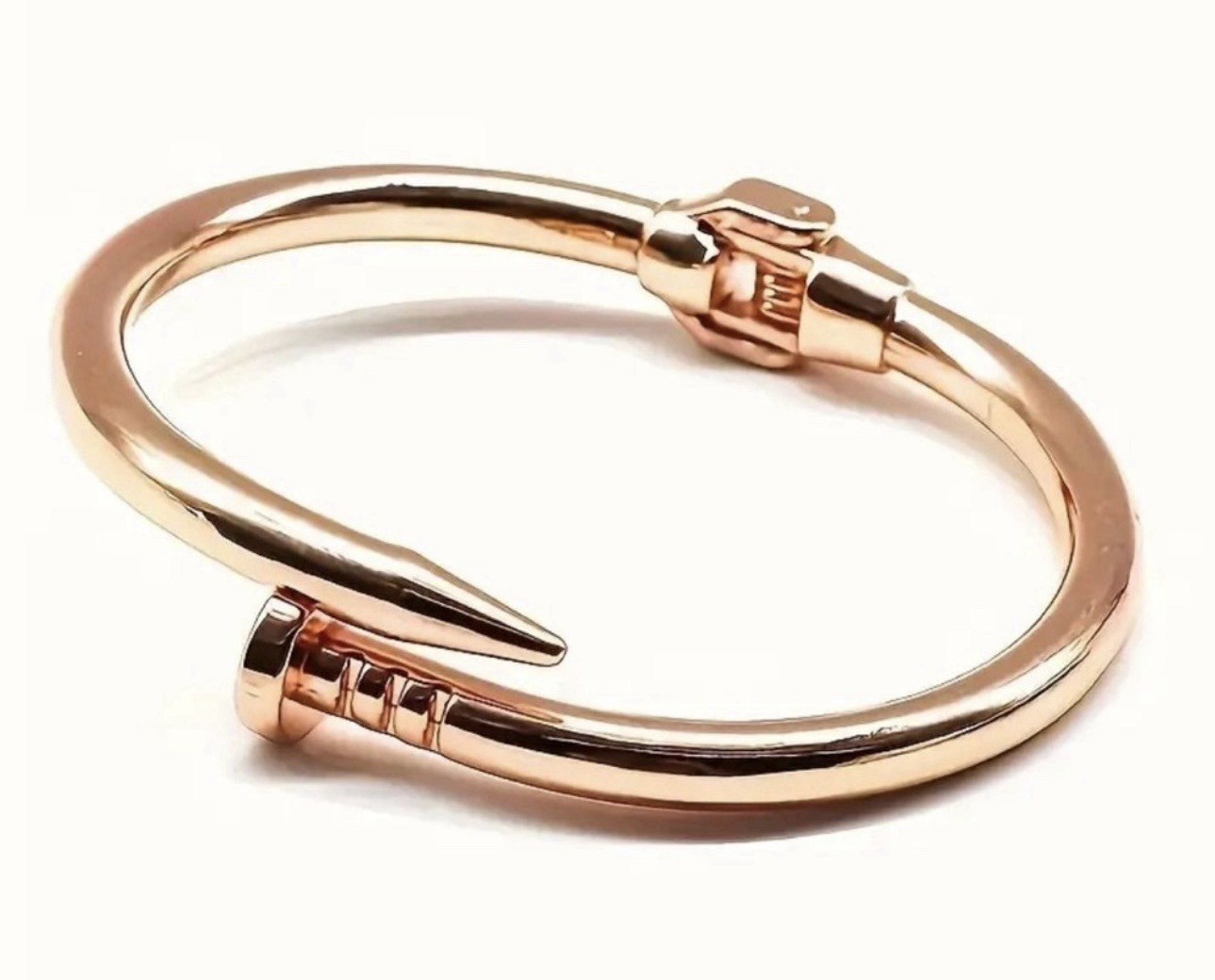 1 Piece of Exquisite Women’s NailBracelet (Rose Gold)