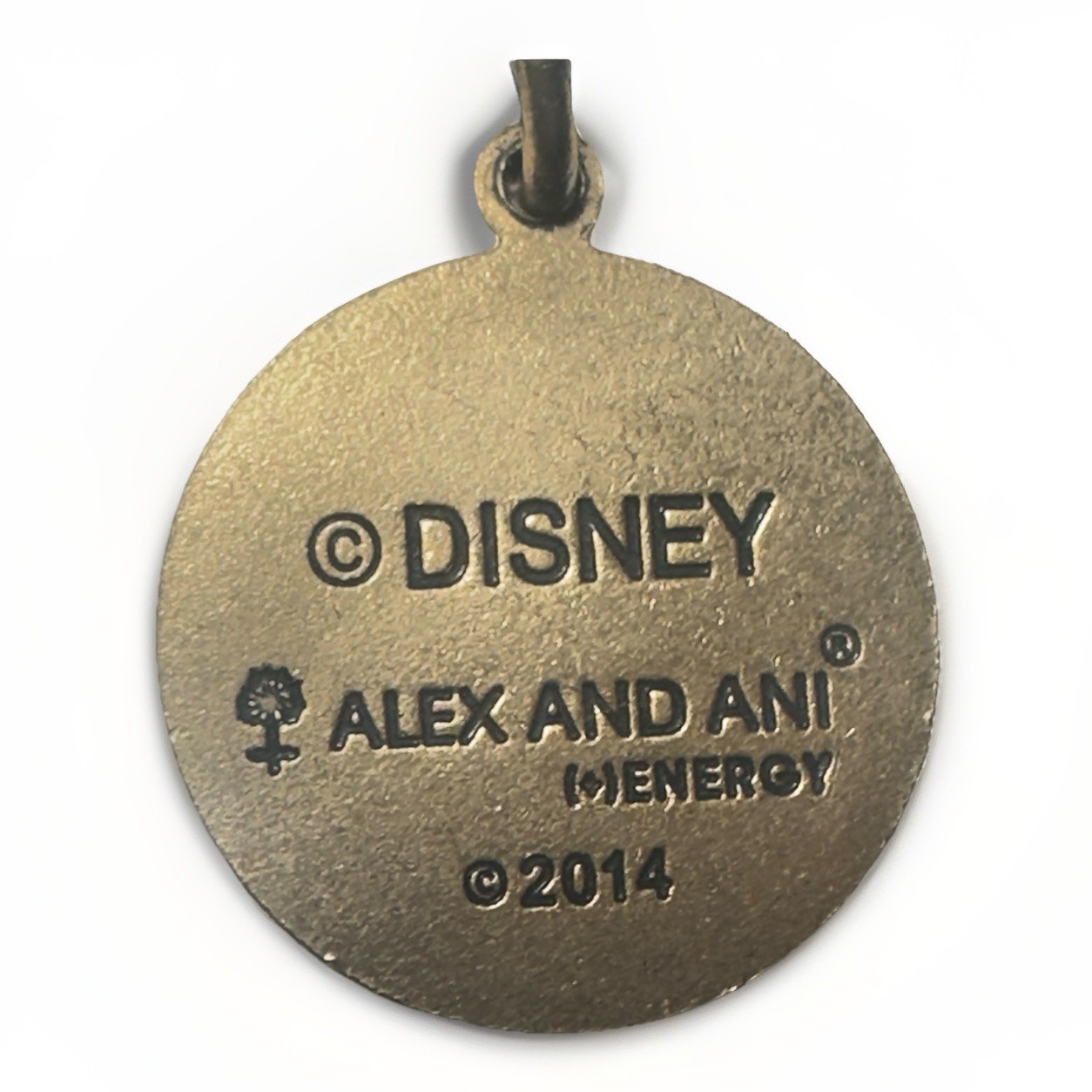 2014 Alex & Ani FROZEN ELSA & ANNA Charm Bracelet Disney Parks Gold Tone RETIRED