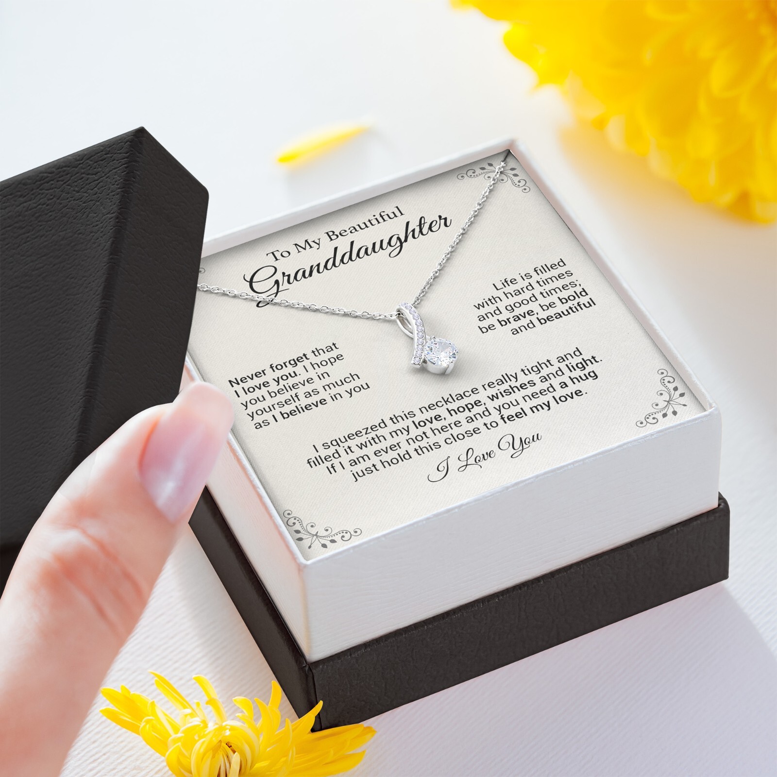 To My Granddaughter, Gift For Granddaughter, Granddaughter Gift from Grandma